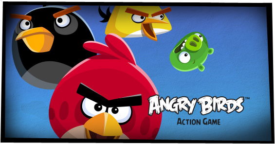 Nová akční stolní hra Angry Birds...