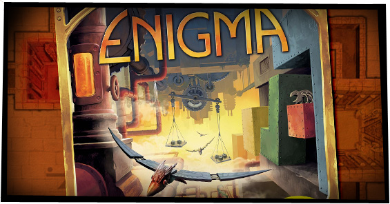 Enigma - hra plná logických hádanek a kvízů...