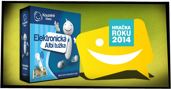 Absolutním vítězem soutěže Hračka roku 2014 se stalo Kouzelné čtení od ALBI