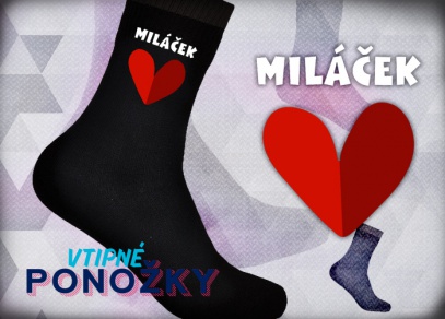 Vtipné ponožky - Vtipné ponožky pro miláčka