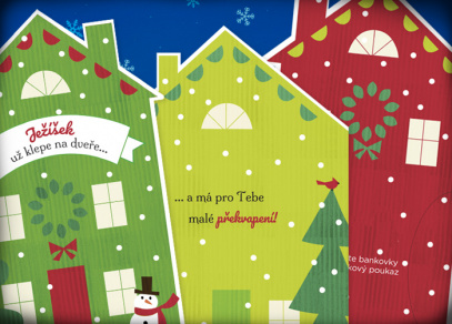 Tradiční vánoční přání - Darujte peníze v kapsách od ALBI