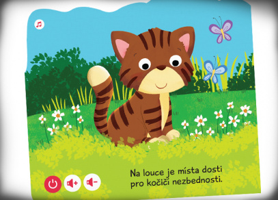 Minikniha Kočka - Kouzelné čtení od Albi