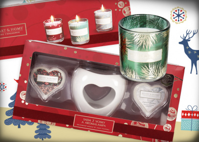 Sváteční vůně Heart & Home - Svíčky a vosky z vánoční nabídky
