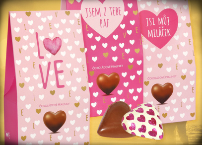 Když je láska sladká... čokoládové pralinky