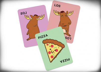 Taco, kočka, koza, sýr, pizza na odvrácené straně - karetní Albi hra