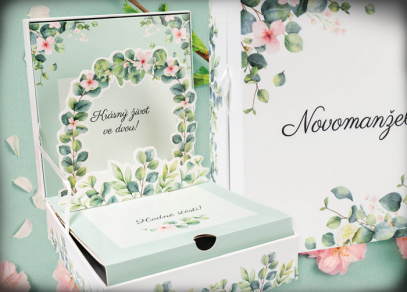 Svatební kolekce 2023 - Hrací krabička se svatební melodií