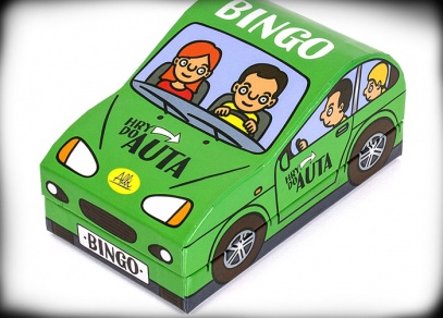 Bingo - hra do auta, která zabaví děti na cestách
